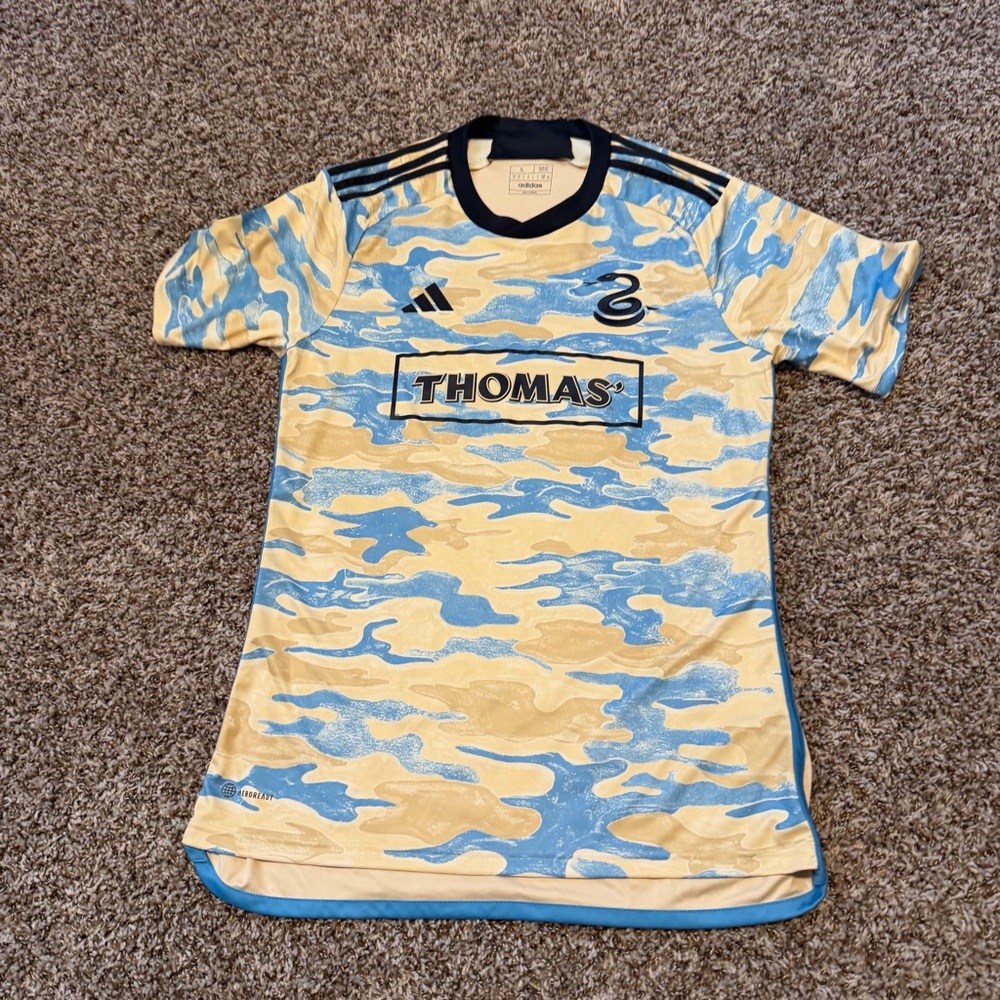 adidas Philadelphia Union 2022/2024 Away Jersey Camouflage Doop L